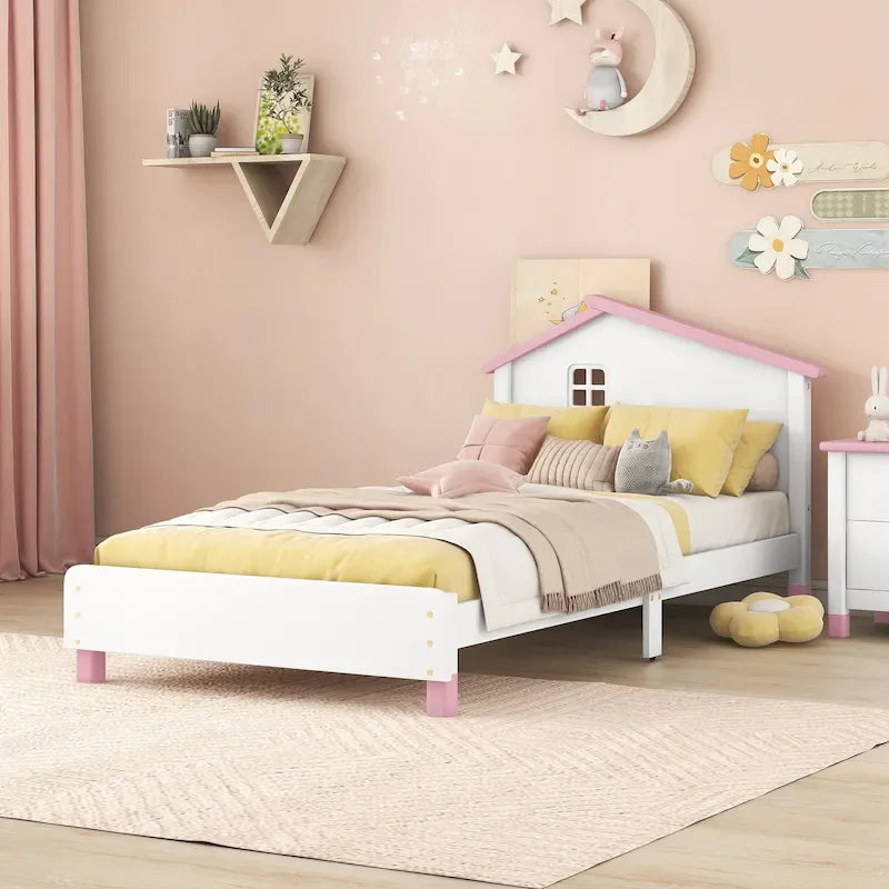 Sofá Cama de Madera Tamaño Completo Espresso