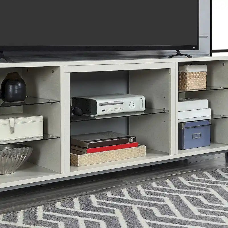 Consola de gabinete para medios con gestión de cables Brighton de 60 pulgadas de Manhattan Comfort