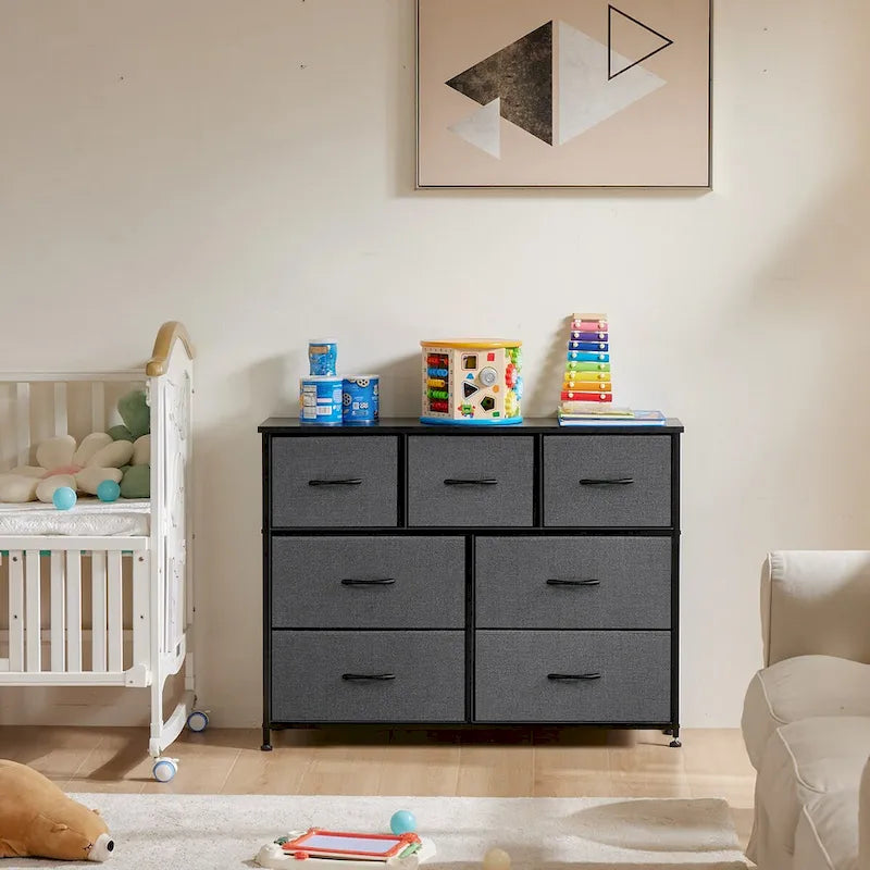 7 espacios de almacenamiento, taquillas de armario montadas, taquillas para muebles de dormitorio