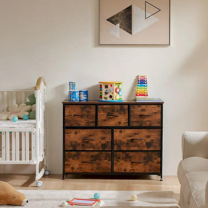 7 espacios de almacenamiento, taquillas de armario montadas, taquillas para muebles de dormitorio