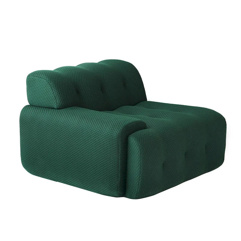 Sofá moderno y cómodo de 3 plazas, sofá de suelo tapizado en tejido 3D, sofá nube para sala de estar, apartamento