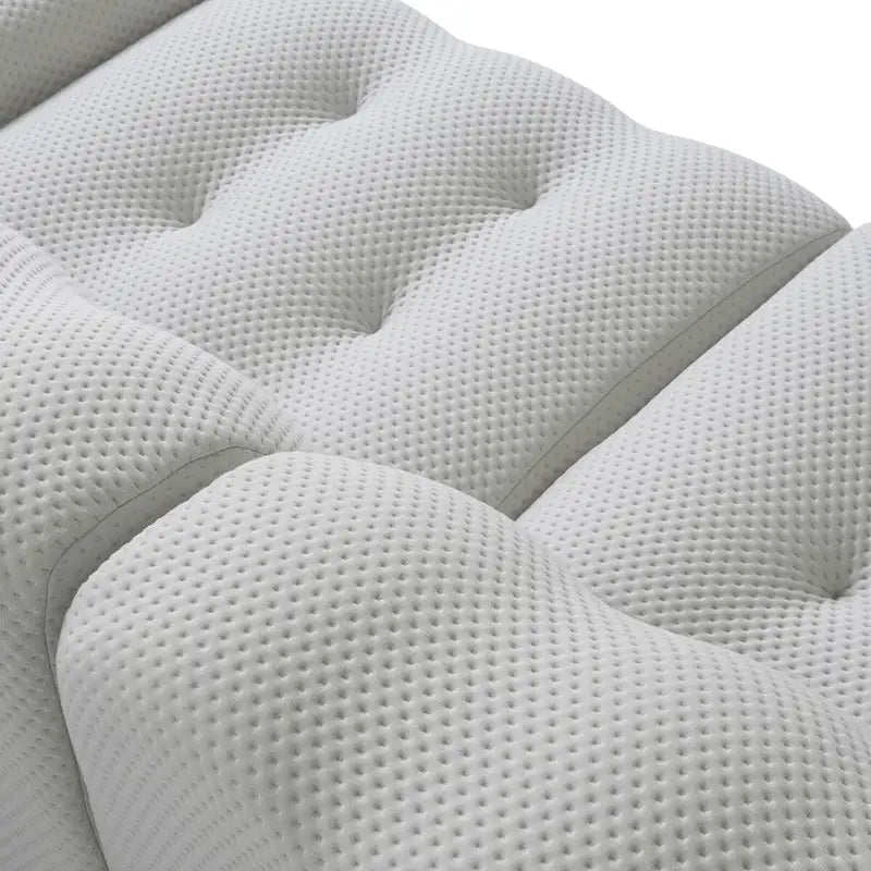 Sofá moderno y cómodo de 3 plazas, sofá de suelo tapizado en tejido 3D, sofá nube para sala de estar, apartamento