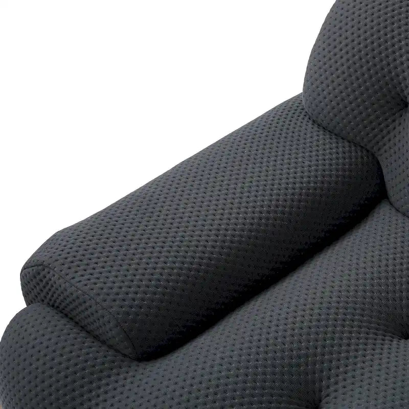 Sofá moderno y cómodo de 3 plazas, sofá de suelo tapizado en tejido 3D, sofá nube para sala de estar, apartamento